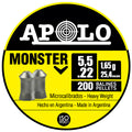 Apolo Pellets Hatsan Apolo 22 Monster 25.4 Grain 200 Pack