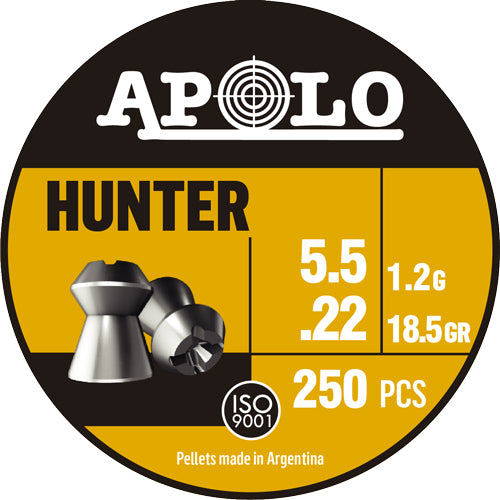 Apolo Pellets Hatsan Apolo 22 Hunter 18.5 Grain 250 Pack