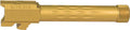 Faxon Firearms Glock 19 Barrel 9mm with TiN PVD Finish and Fluted Design