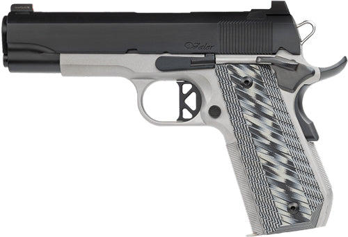 Dan Wesson Valor VBOB 45 ACP Semi-Auto Pistol with Stainless Steel Frame and Black Slide