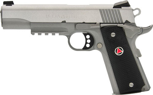 Colt Delta Elite 10mm Auto 5-Inch Stainless Semi-Auto Pistol with Rail and 8-Round Magazine