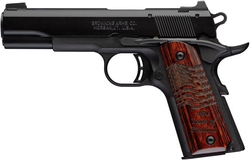 Browning 1911-22 Black Label Semi-Auto Pistol with Matte Black Finish and 4.25-Inch Barrel