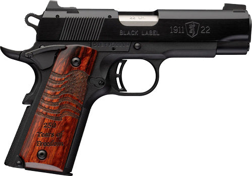 Browning 1911-22 Black Label .22 Long Rifle Semi-Auto Pistol with Matte Black Fixed Composite Finish