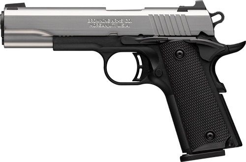 Browning 1911-380 Stainless Semi-Auto Pistol with Steel 3-Dot Combat Sights