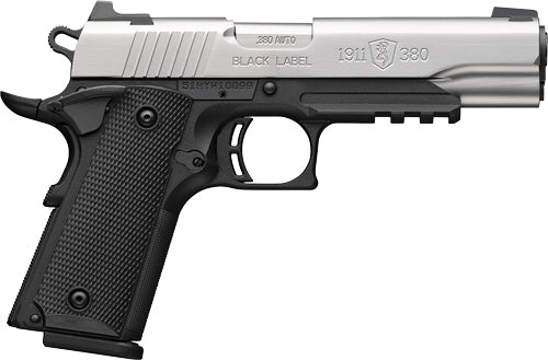 Browning 1911-380 SS .380 ACP Semi-Auto Pistol with Steel 3 Dot Combat Sights and Accessory Rail