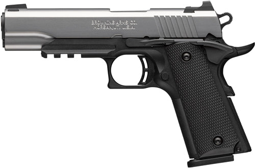 Browning 1911-380 SS .380 ACP Semi-Auto Pistol with Steel 3 Dot Combat Sights and Accessory Rail