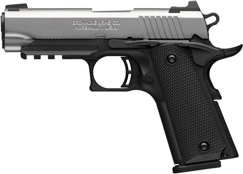 Browning 1911-380 SS Semi-Auto Pistol in 380 Auto with Steel 3-Dot Combat Sights