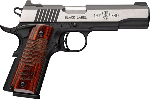 Browning 1911-380 Black Label 250th Anniversary Edition Semi-Auto Pistol with Polymer Frame