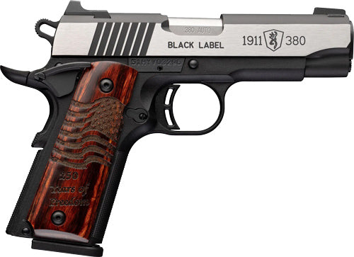 Browning 1911-380 Black Label Semi-Auto Pistol with 8-Round Magazine