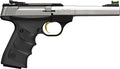 Browning Buck Mark Camper URX .22 Long Rifle Semi-Auto Pistol with Matte Stainless Barrel and Adjustable Sights