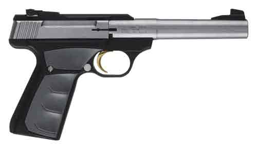Browning Buck Mark Camper UFX .22 LR Semi-Auto Pistol with Alloy Frame and Matte Blued Finish