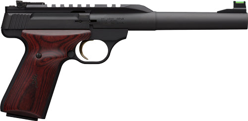 Browning Buck Mark Hunter 22LR Semi-Auto Pistol with Matte Black Finish and Fiber Optic Sights