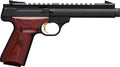Browning Buck Mark Field .22 Long Rifle Semi-Auto Pistol with Suppressor Ready Threaded Barrel and Adjustable Sights