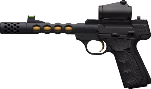Browning Buck Mark Vision UFX Semi-Auto .22 Long Rifle Pistol with Adjustable Sights and Suppressor Ready Feature