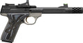 Browning Buck Mark Plus 22LR Semi-Auto Pistol with Crimson Trace Red Dot Sight and G10 Grip