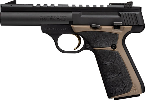 Browning Buck Mark Field Target .22 LR Semi-Auto Pistol with 4-Inch Bull Barrel and Adjustable Sights