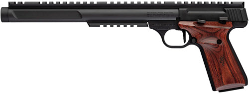 Browning Buckmark Hunter .22 Long Rifle Semi-Auto Pistol with Adjustable Sights and Pistol Rug