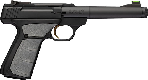 Browning Buckmark Camper UFX .22 Long Rifle Semi-Auto Pistol with Fiber Optic Sights and Blued Finish