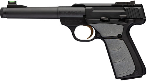 Browning Buckmark Camper UFX .22 Long Rifle Semi-Auto Pistol with Fiber Optic Sights and Blued Finish