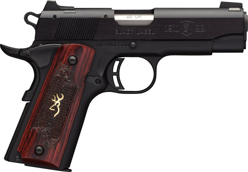 Browning 1911-22 Medallion Semi-Auto Pistol with Rosewood Grips and Fixed Sights