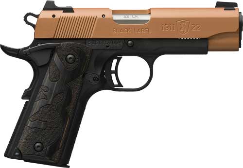 Browning 1911-22 Black Label Semi-Auto Pistol with Copper Cerakote Finish