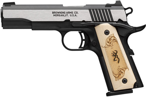 Browning 1911-380 Black Label Semi-Auto Pistol with Maple Medallion Grips
