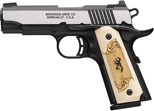 Browning 1911-380 Black Label Semi-Auto Pistol with Maple Medallion Grips