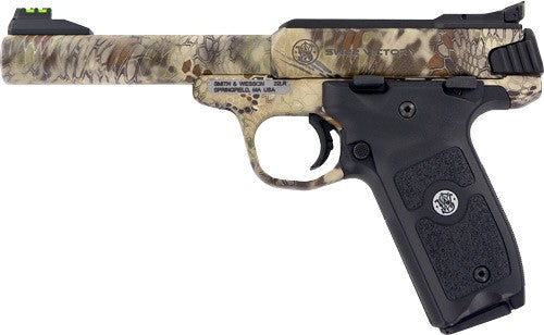 Smith & Wesson Sw22 Victory Adjustable .22 LR Semi-Auto Pistol with 5.5-Inch Barrel and 10-Round Capacity and Stainless Finish
