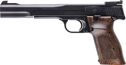 Smith & Wesson 41 .22 LR As Semi-Auto Pistol with 7-Inch Barrel and 10-Round Capacity and Blued Finish