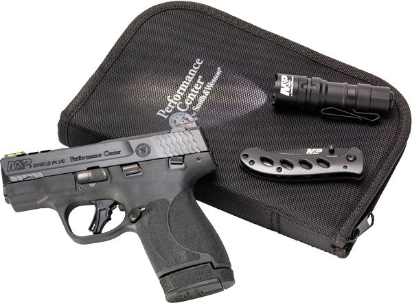 Smith & Wesson PC M&P9 Shld Plus 9mm Semi-Auto Pistol with 3.1-Inch Barrel and 10-Round Capacity