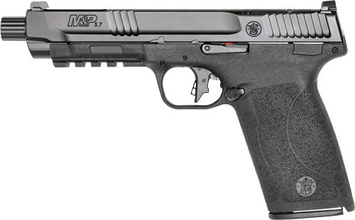 Smith & Wesson M&P 5.7 No Thumb Safety 5.7x28mm Semi-Auto Pistol with 5-Inch Barrel and 22-Round Capacity and Black Finish