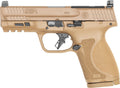 Smith & Wesson M&P9 M2.0 Compact 9mm Semi-Auto Pistol with 4-Inch Barrel and 15-Round Capacity and Optics-Ready Configuration