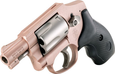 Smith & Wesson Model 642 .38 Special +P J-Frame Revolver with Rose Gold Frame