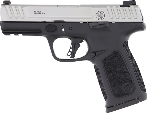 Smith & Wesson Sd9 2.0 9mm FS Semi-Auto Pistol with 4-Inch Barrel and 10-Round Capacity and Stainless Finish