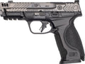 Smith & Wesson PC M&P9 M2.0 Metal Comp 9M Semi-Auto Pistol with 17-Round Capacity and Tungsten Finish