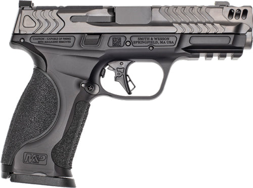 Smith & Wesson PC M&P9 M2.0 Metal Comp 9M Semi-Auto Pistol with 17-Round Capacity and Tungsten Finish