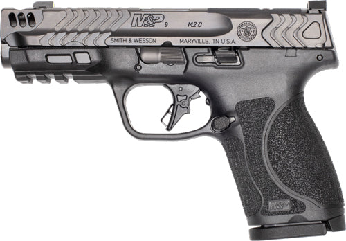 Smith & Wesson M&P9 PC M2.0 Compact Comp Semi-Auto Pistol with 4.22-Inch Barrel and 15-Round Capacity and Optics-Ready Configuration