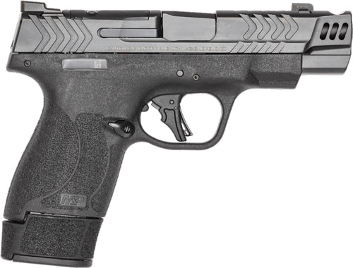 Smith & Wesson M&P9 PC Shield Plus Comp Semi-Auto Pistol with 4-Inch Barrel and 15-Round Capacity