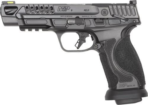 Smith & Wesson M&P9 M2.0 Competitor Hd Semi-Auto Pistol with 5-Inch Barrel and 17-Round Capacity and Black Finish