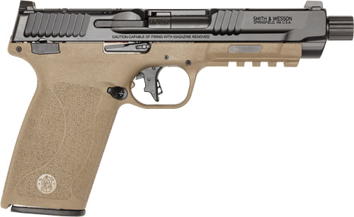 Smith & Wesson M&P 5.7 No Thumb Safety 5.7x28mm Semi-Auto Pistol with 5-Inch Barrel and 22-Round Capacity and Flat Dark Earth Finish