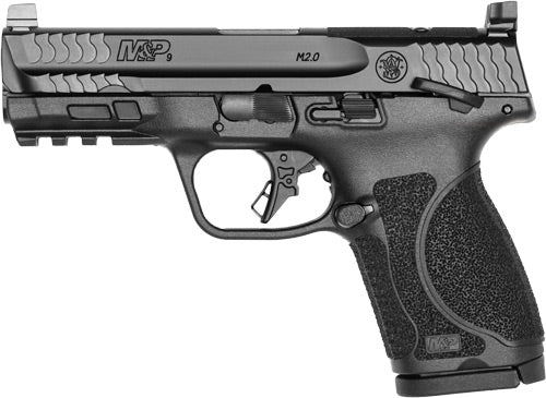 Smith & Wesson M&P9 M2.0 Comp Semi-Auto Pistol with 4-Inch Barrel and 10-Round Capacity and Optics-Ready Configuration