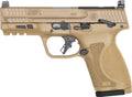 Smith & Wesson M&P9 M2.0 Compact 9mm Semi-Auto Pistol with 4-Inch Barrel and 10-Round Capacity and Optics-Ready Configuration