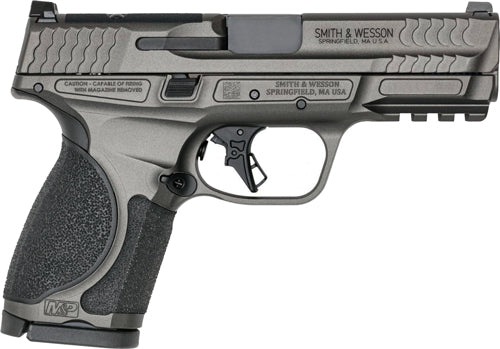 Smith & Wesson M&P9 M2.0 Metal Compact Semi-Auto Pistol with 4-Inch Barrel and 15-Round Capacity and Gray Finish