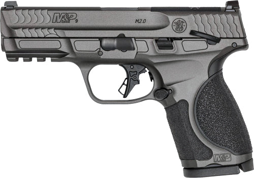 Smith & Wesson M&P9 M2.0 Metal Compact Semi-Auto Pistol with 4-Inch Barrel and 10-Round Capacity and Tungsten Finish