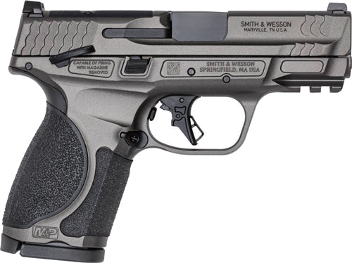 Smith & Wesson M&P9 M2.0 Metal Compact Semi-Auto Pistol with 3.6-Inch Barrel and 15-Round Capacity and Gray Finish