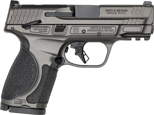 Smith & Wesson M&P9 M2.0 Metal Compact Semi-Auto Pistol with 3.6-Inch Barrel and 10-Round Capacity and Gray Finish