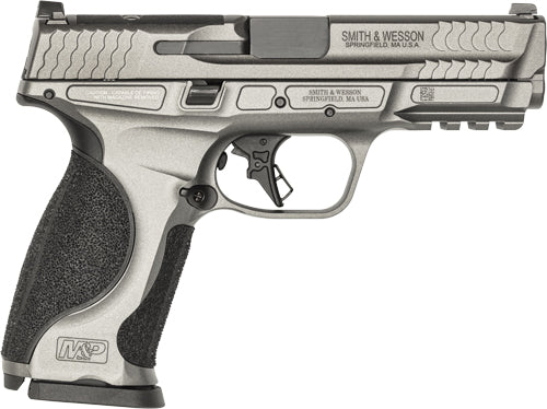 Smith & Wesson M&P9 M2.0 Metal 9mm Semi-Auto Pistol with 4.25-Inch Barrel and 10-Round Capacity and Tungsten Finish