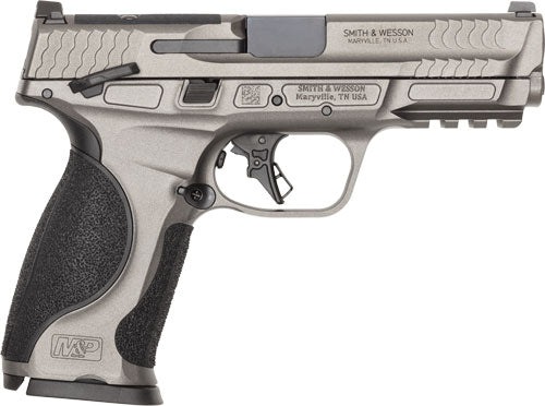 Smith & Wesson M&P9 M2.0 Metal 9mm Semi-Auto Pistol with 4.25-Inch Barrel and 10-Round Capacity and Gray Finish