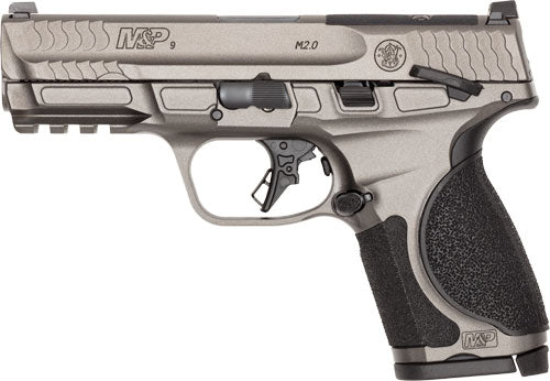 Smith & Wesson M&P9 M2.0 Metal 9mm 4." Semi-Auto Pistol with 10-Round Capacity and Gray Finish