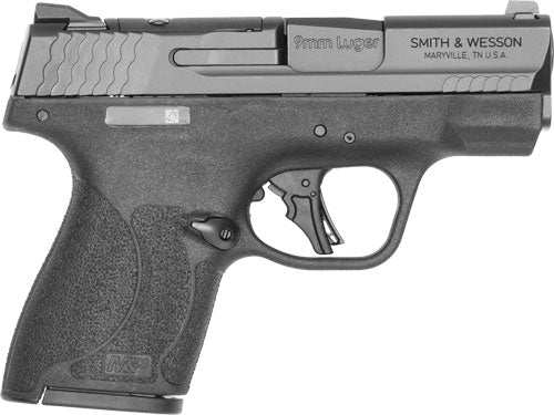 Smith & Wesson M&P9 Shield Plus 9mm Ts Semi-Auto Pistol with 3.1-Inch Barrel and 10-Round Capacity and Black Finish